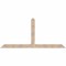 Ekena Millwork Portland Smooth Timber Gable Bracket, Douglas Fir, 96"W x 44"H x 1 1/2"D x 5 1/2"F, 11/12 Pitch GBW096X44X0206POR00SDF - alternate 1